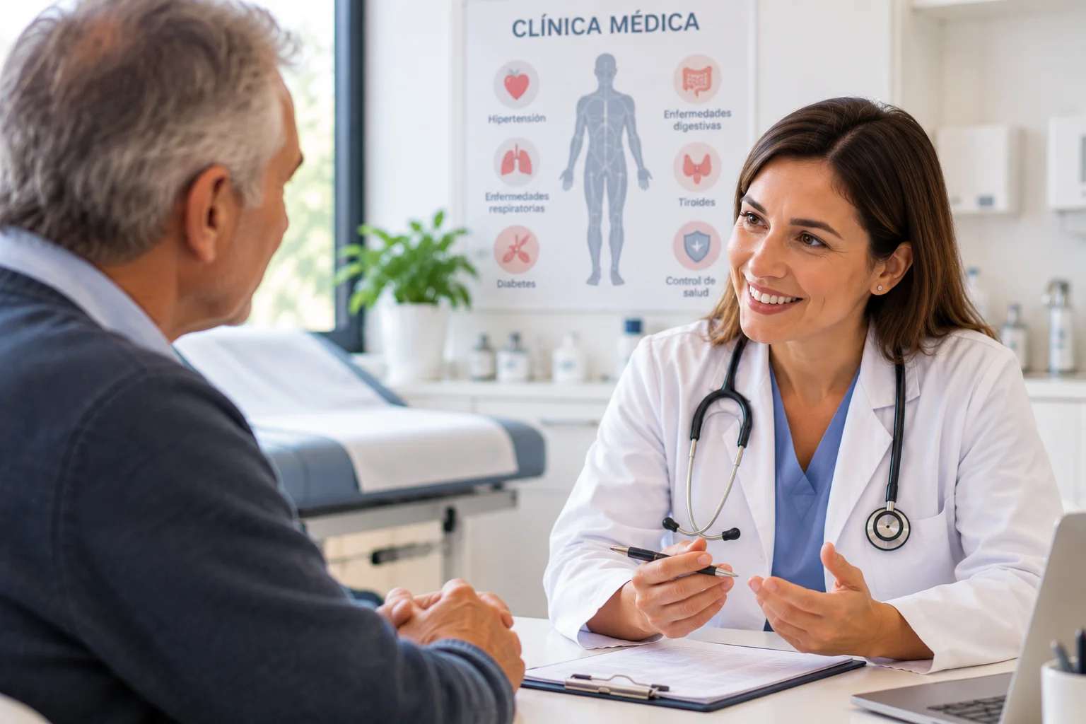 Consulta de Clínica médica