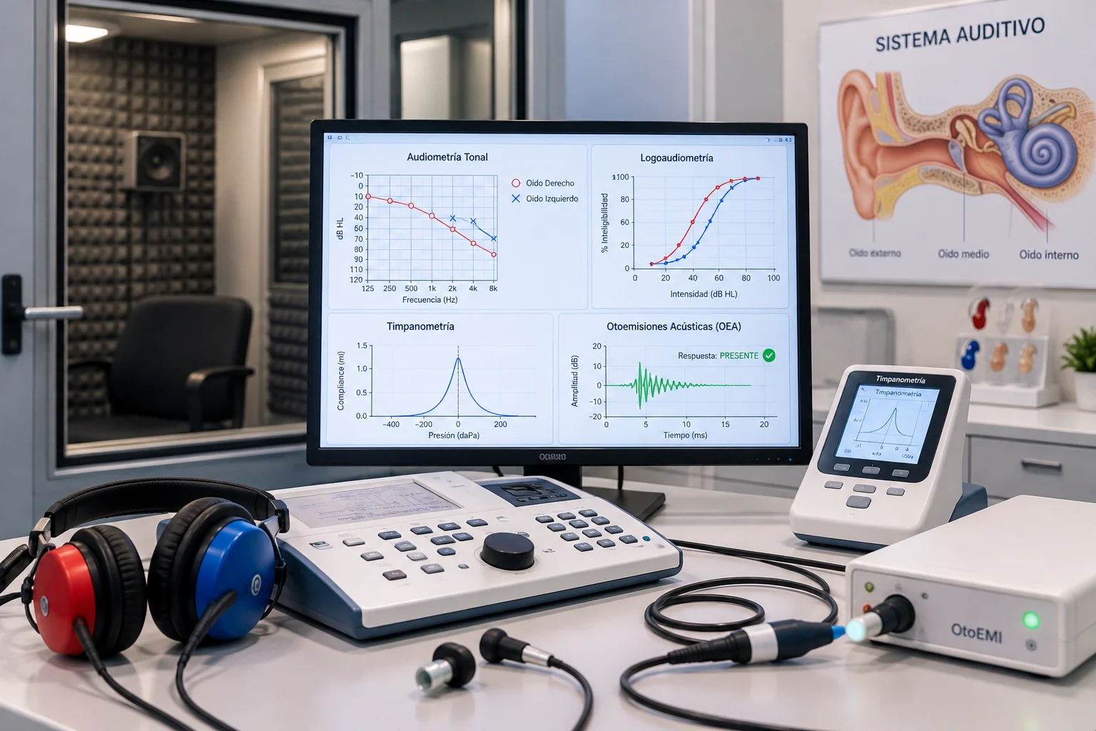 Estudios audiológicos en Consultorios Médicos MC