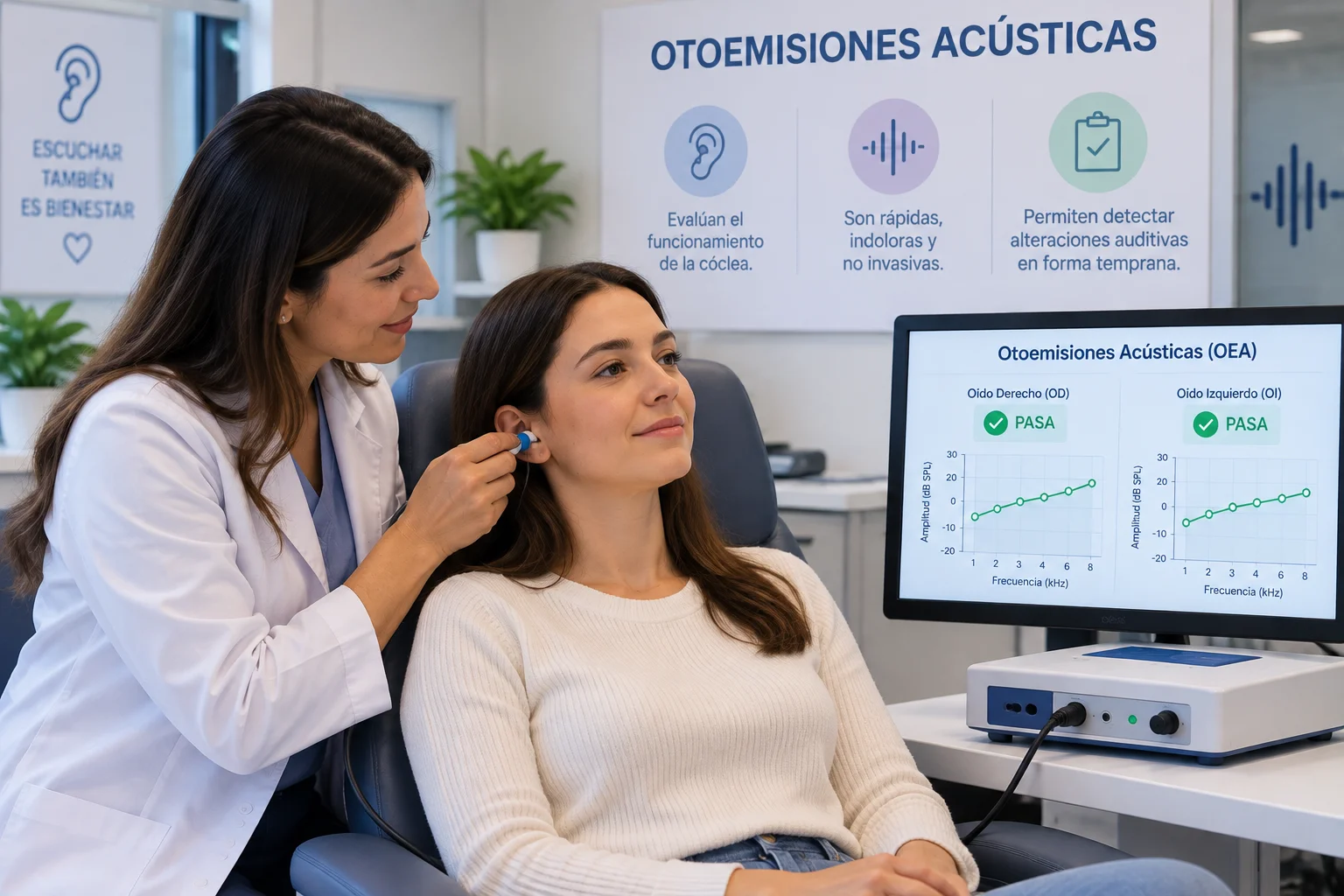 Otoemisiones acústicas en Consultorios Médicos MC